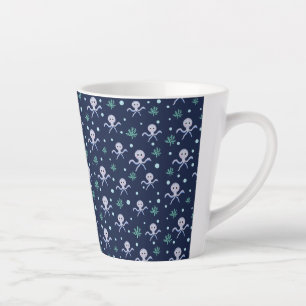 Kraken unter dem Meereskidsmuster Milchtasse