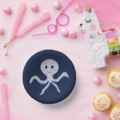 Kraken unter dem Meereskidsmuster Pappteller (Party)