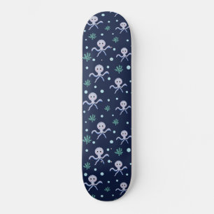 Kraken unter dem Meereskidsmuster Skateboard