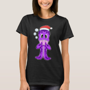 Kraken-Weihnachts-Poker T-Shirt