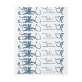 Kraken-Wickelrockaufkleber Rundum-Adressaufkleber (Bogen)