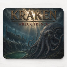 Kraken Wrack Graben Dunkler Realismus