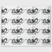 Kraken Wrapping Paper Geschenkpapier (Flach)