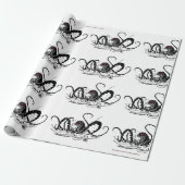 Kraken Wrapping Paper Geschenkpapier (Ungerollt)