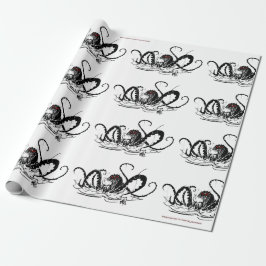 Kraken Wrapping Paper Geschenkpapier