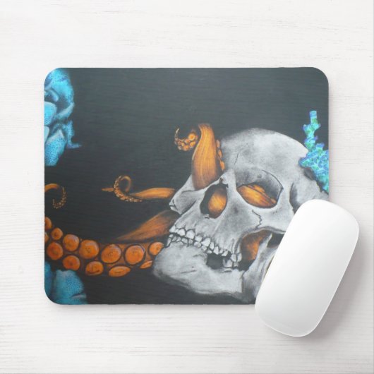 Kraken-Zusatz-Auflage Mousepad (Mit Mouse)