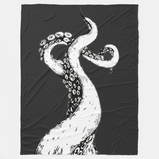 Krakenarme auf schwarzer Decke (Vorderseite)