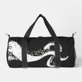 Krakenarme auf schwarzer Sporttasche Duffle Bag