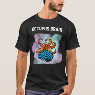 Krakenhirn Lustiges Kraken-Wissenschaft-Hirn-T-Shi T-Shirt