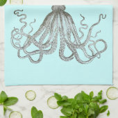 Krakenskizze Küchentuch (Gefaltet)