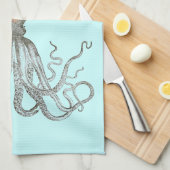 Krakenskizze Küchentuch (Viertel Falte)