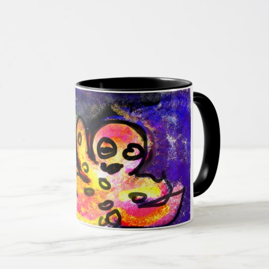 Krakenwelle Tasse (VorderseiteRechts)