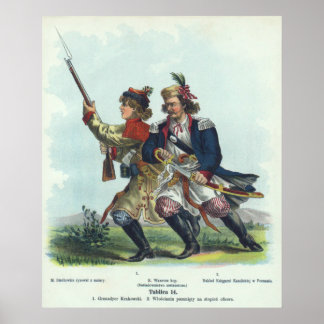 Kraków Grenadiere Poster