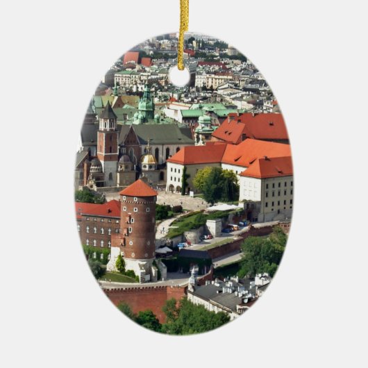 Kraków Keramik Ornament (Vorne)