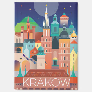 Krakow Kühlschrank Magnet