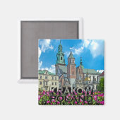 Krakow Magnet (Vorderseite/Rückseite)