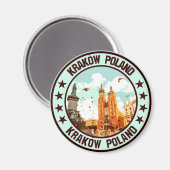 Kraków Magnet (Vorderseite/Rückseite)