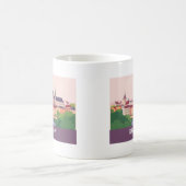 Kraków Poland Pastel Travel – Wawel Castle Kaffeetasse (Mittel)