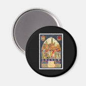 Krakow Polska Pologne Magnet (Vorderseite/Rückseite)