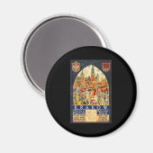 Krakow Polska Pologne Polen Magnet (Vorderseite/Rückseite)