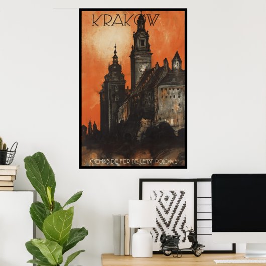 Krakow Poster (Heimbüro)