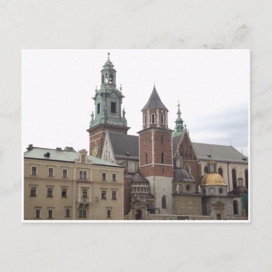 Krakow Postkarte (Vorderseite)