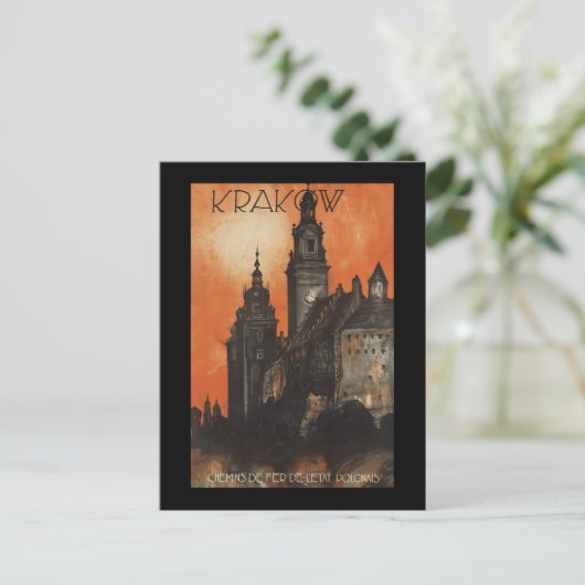 Krakow Postkarte (Stehend Vorderseite)