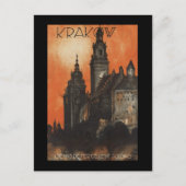 Krakow Postkarte (Vorderseite)