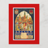 Krakow Postkarte (Vorderseite)