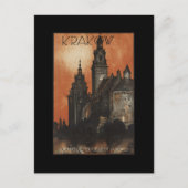 Krakow Postkarte (Vorderseite)