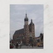 Krakow Postkarte (Vorderseite)