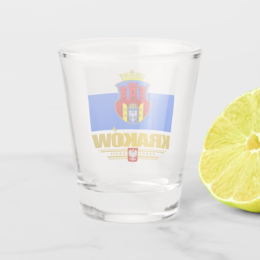 Krakow Schnapsglas (Rückseite)