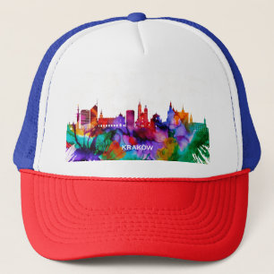Krakow Skyline Truckerkappe