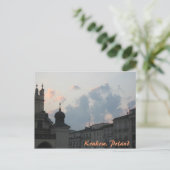Krakow Sunset Postkarte (Stehend Vorderseite)