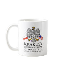 Krakusy Polnisch American Society Coffee Tasse