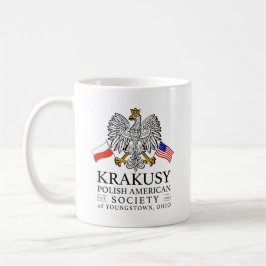 Krakusy Polnisch American Society Coffee Tasse