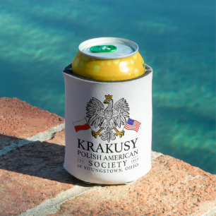 Krakusy Polnisch American Society kann Cooler Dosenkühler