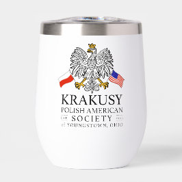 Krakusy Polnisch American Society Water Tumbler
