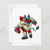 Krakwk Island Team Captain 2 Postkarte (Vorne/Hinten)