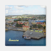 Kralendijk Harborfront Magnet (Vorne)