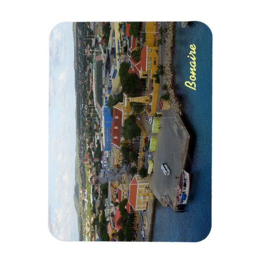 Kralendijk Harborfront Magnet (Vertikal)