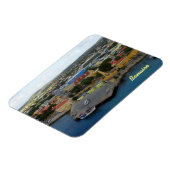 Kralendijk Harborfront Magnet (Linke Seite)