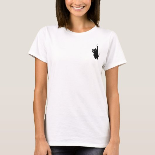 Krallen-Kätzchen T-Shirt (Vorderseite)