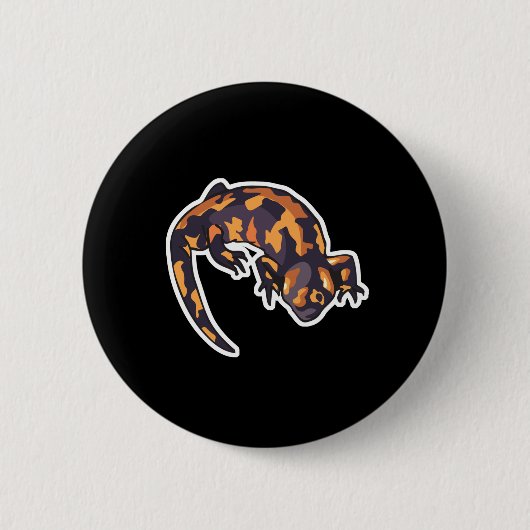 Krallengecko Button (Vorderseite)