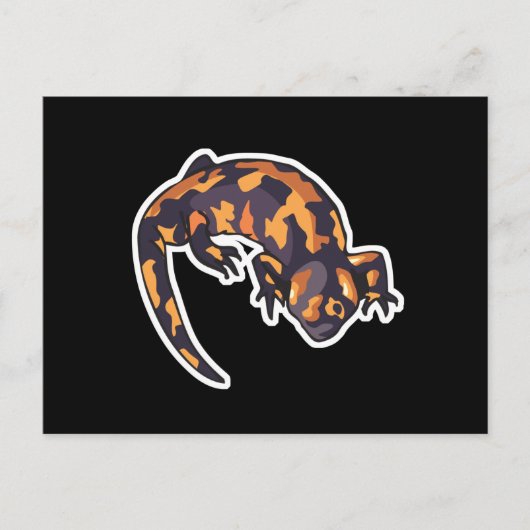 Krallengecko Postkarte (Vorderseite)