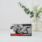 Kram-Abbau-Abfall-schleppender LKW-GeschäftPromo Visitenkarte (Stehend Vorderseite)