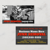 Kram-Abbau-Abfall-schleppender LKW-GeschäftPromo Visitenkarte (Vorne/Hinten)