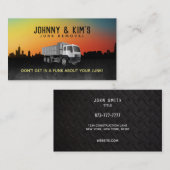 Kram-Abbau-Slogan-Visitenkarten Visitenkarte (Vorne/Hinten)