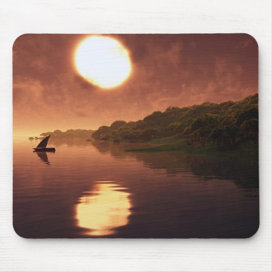 Kram im Wasser Mousepad (Vorne)