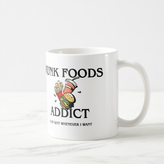 Kram-Nahrungsmittelsüchtiger Kaffeetasse (Rechts)